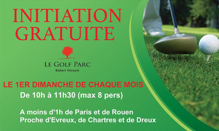 Actualité - Initiation gratuite - Golf Parc Robert Hersant