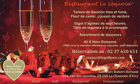 Diner Romantique au Restaurant le Séquoia pour le 14 février miniature