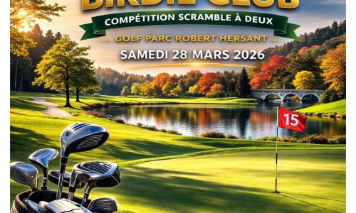 Affiche Coupe Birdie Club samedi 28 mars 2026 Affiche Coupe Birdie Club samedi 28 mars 2026